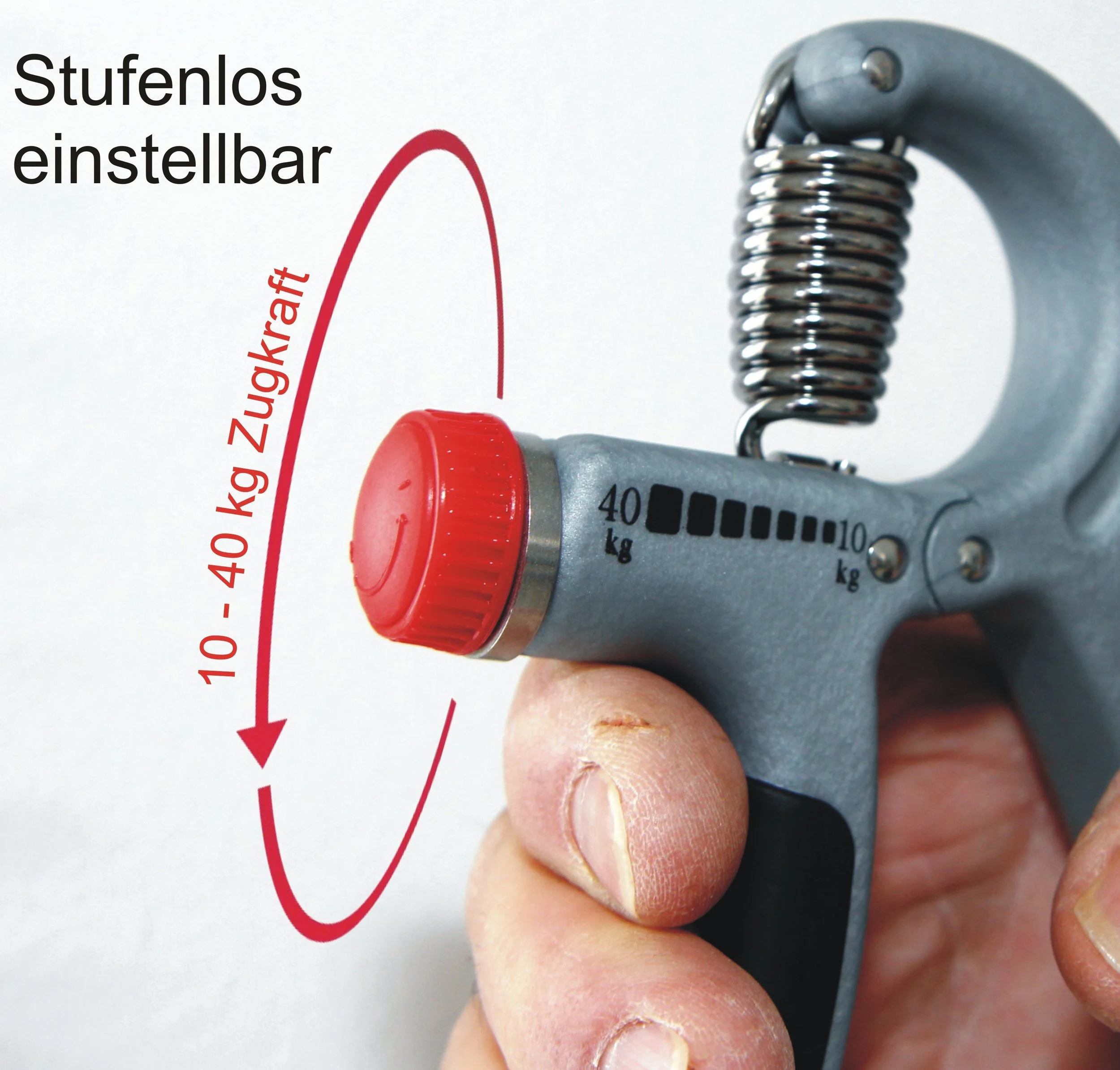 BAY-SPORTS Handmuskeltrainer – 10-40 kg Fingerhantel